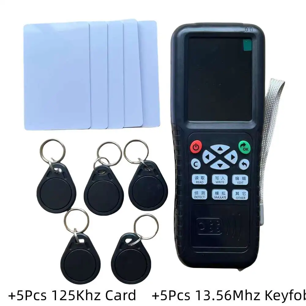 NEW 1Set ABS Smart Card Reader Writer RFID Copier English Version Icopy X100 NFC ID IC Full Decode Function Keyfob