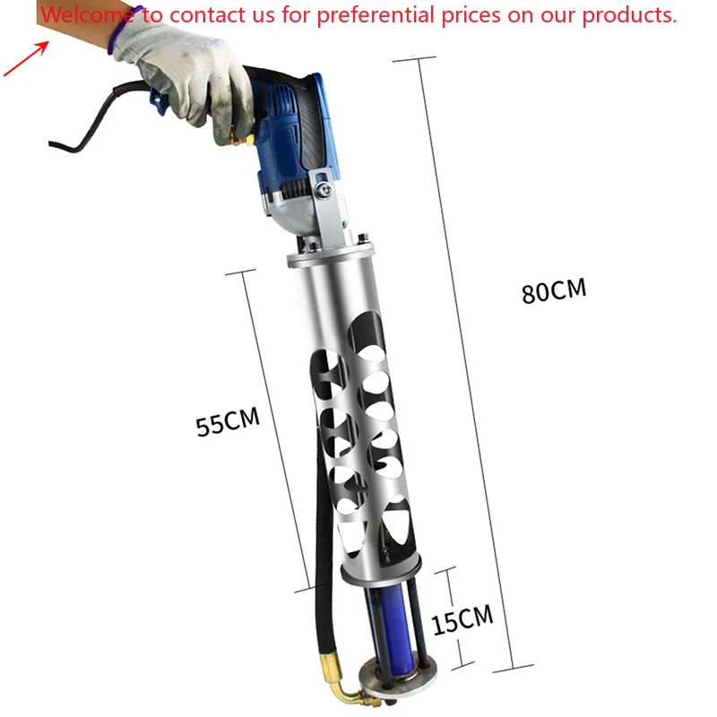 

Electric Wall Putty Spray Machine Airless Painting Portable Cement Mortar Polyurea Waterproof Fireproof Coating