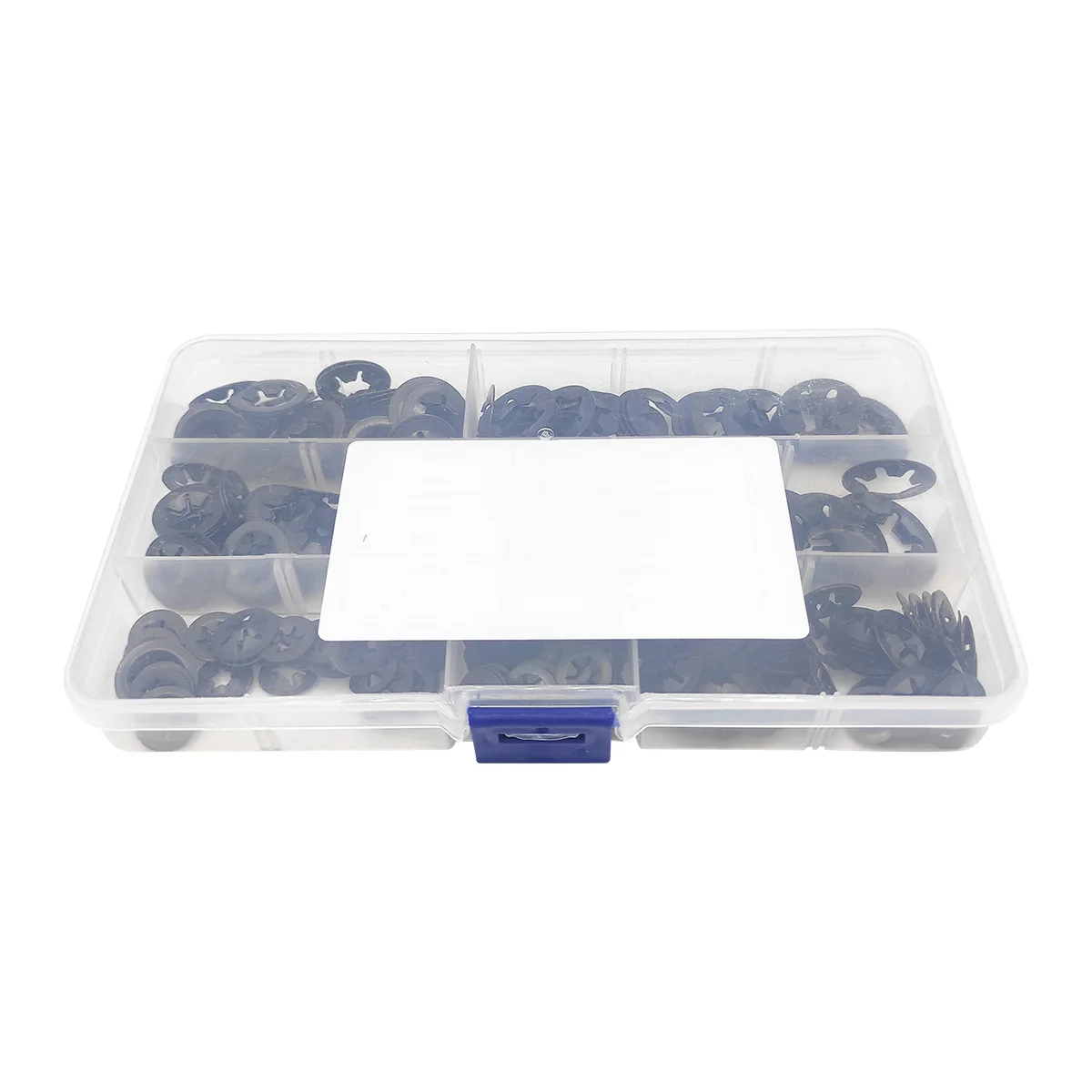 Manganese Steel 65 Seal Gasket Hardware Fastener Assortment Kit 340 Pieces Plum Hole Retaining Ring Bearing Clip