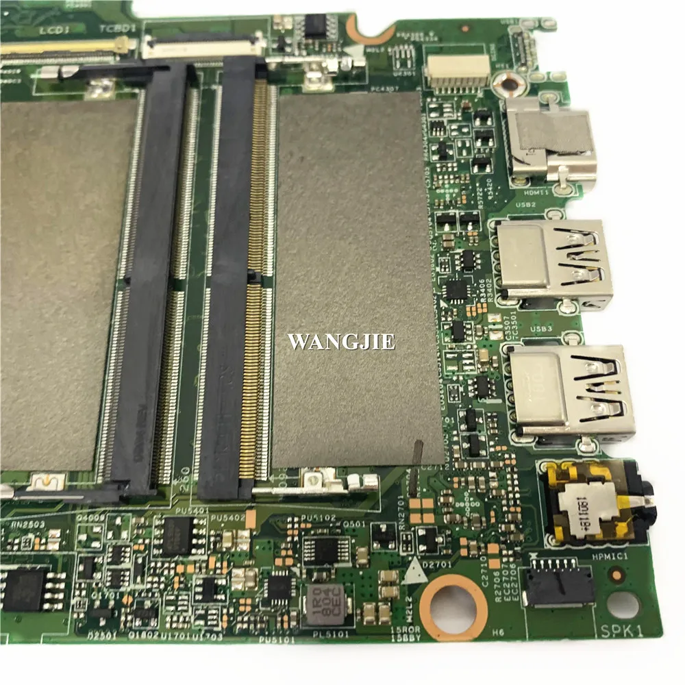 15296-1 لديل انسبايرون 5368 اللوحة الأم للكمبيوتر المحمول مع i5-6200U وحدة المعالجة المركزية DDR4 CN-0YKP87 0YKP87 YKP87