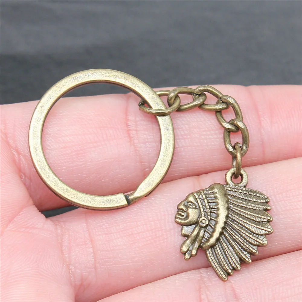 Pharaoh Chief Keychains 28mm Ring Ladies' Jewellery Wedding Trend Decorations