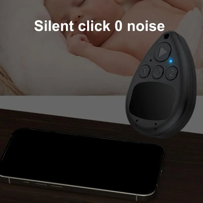 Phone Remote Control Wireless Cell Phone Clicker With No Noise Electronics Screen Protection Clicker For Vlogging Watching