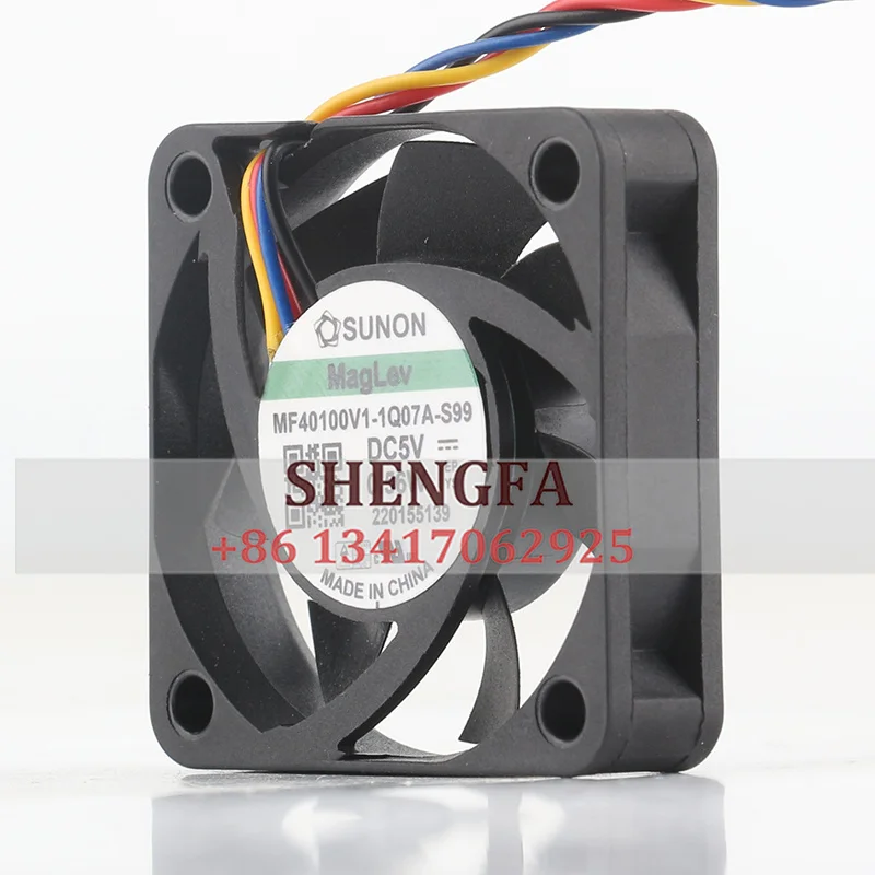 Original SUNON 4010 MF40100V1-1Q07A-S99 DC5V 0.56W 4CM 40*40*10MM super quiet cooling fan