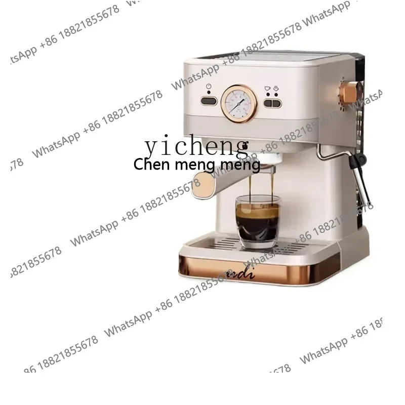

Hot sales Coffee Machine Household Small Semi-Or Full-Automatic Office Extraction Steam Foam Integrated High Pressure Coffee