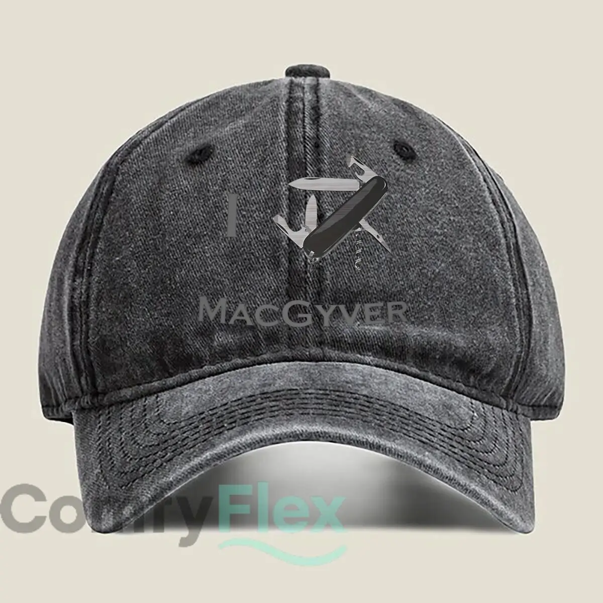 MacGyver inspirou o símbolo multiferramenta boné de beisebol lavado ao ar livre para mulheres unissex moda feminina pai chapéu hip hop