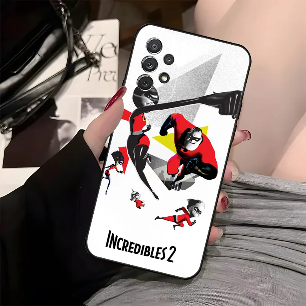 T-The I-Incredibles D-disney Movie Phone Case For Samsung Galaxy A13,21s,22,31,32,52,53,71,80,91 Black Soft Cover