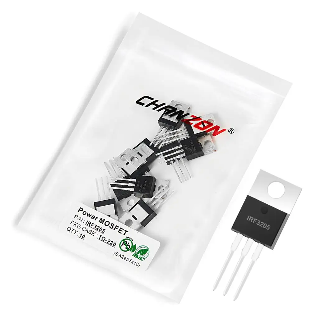 10Pcs IRF3205 TO-22…