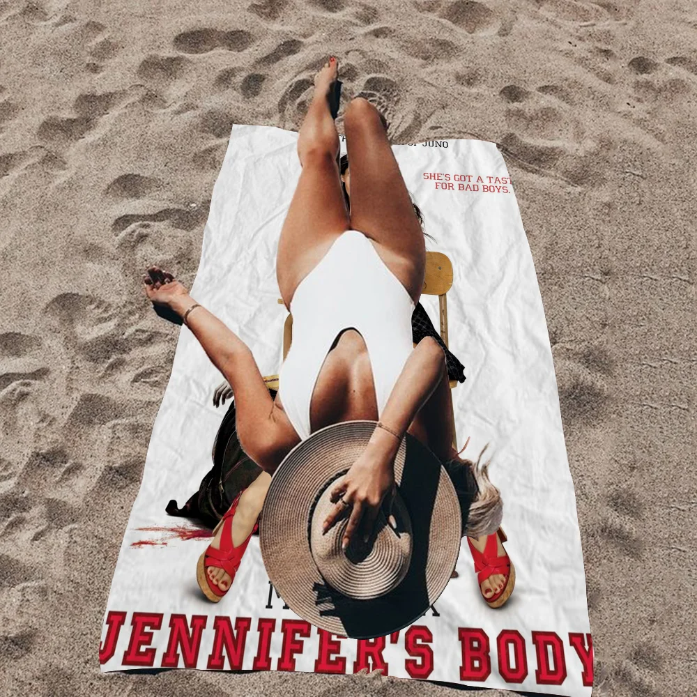 

Classic Jennifer Body Movie Microfiber Beach Towel Absorbent Quick Dry Soft Yoga Swimming Resort Mountain Climbing Towel