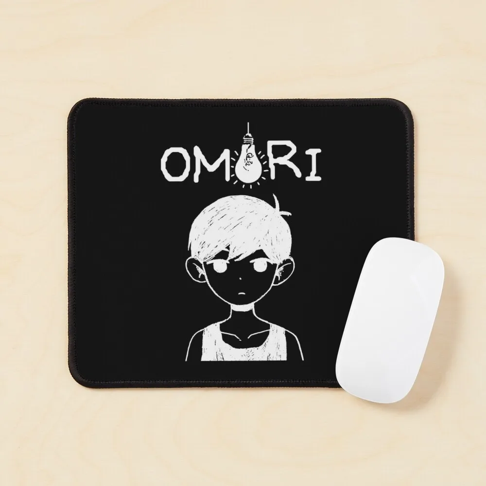 Omori Merch Omori  Mouse Pad PC Gamer Play Printing Keyboard Carpet Mat Desk Mens Computer Anime Table Gaming Mousepad