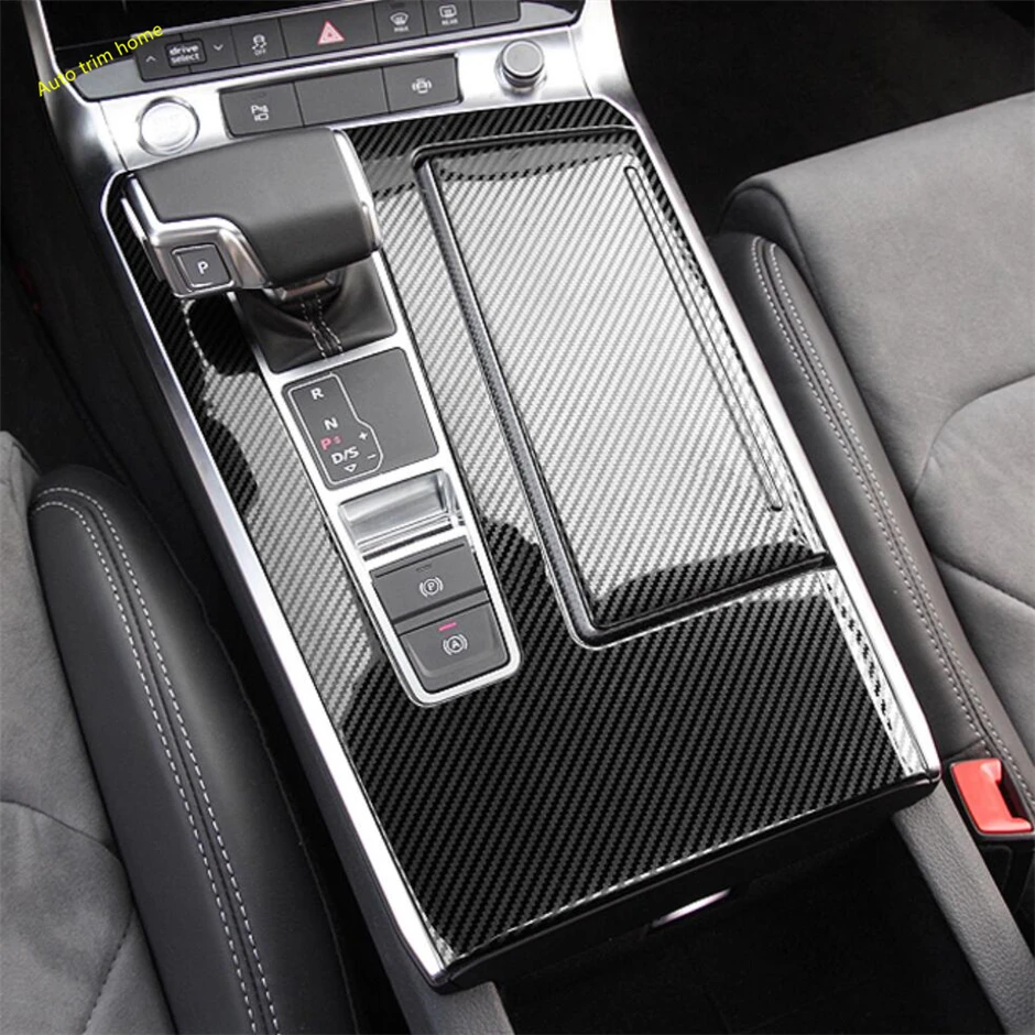 Pillar A Air Conditioning Outlet Vent / Gear Shift Box / Rear Trunk Button Cover Trim For Audi A6 C8 A7 2019 - 2023 Accessories