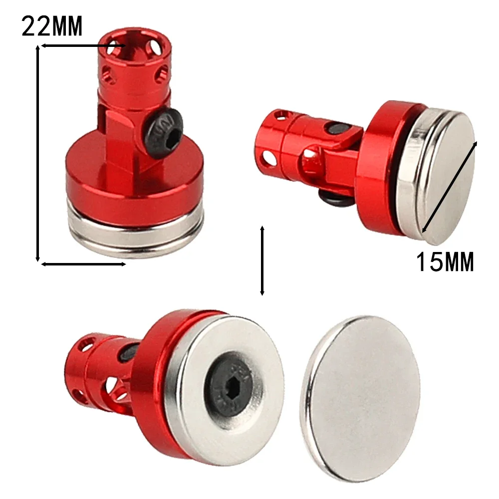 4pcs/lot Magnetic Stealth Invisible Body Post Mount Contact Shell Column + Clips 1/10 RC Drift Car HSP Sakura Redcat