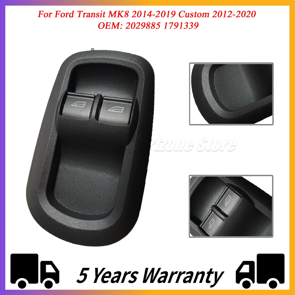 

Переключатель управления главным окошком для Ford Transit MK8 2029885-1791339 Custom 2014-2019