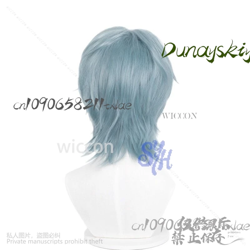 ساجا بوي ميستري هانتريكس KPop شيطان الصيادين تأثيري الأرجواني الرمادي الاصطناعية قصيرة مستقيم خصلات الشعر المستعار الشباك اكسسوارات هالوين