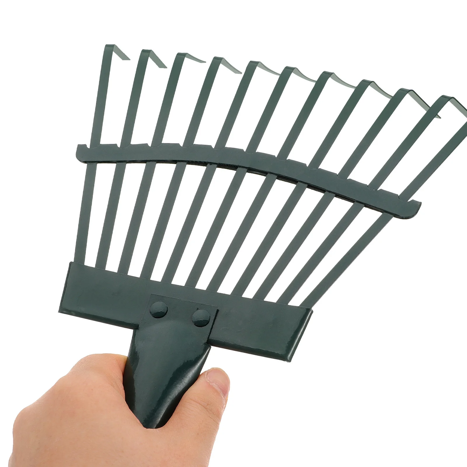 

Steel Wire Leaf Rake Heavy Duty Garden Tool For Lawn Artificial Grass Yard Pine Needles Shrub Raking Hand Rake Garden