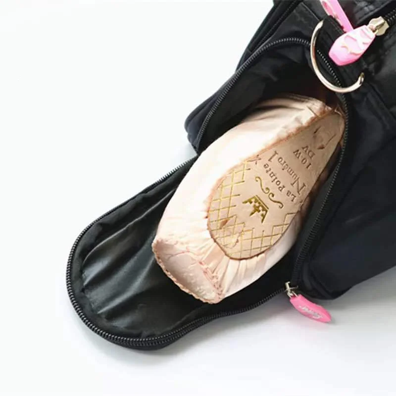 الوردي سعة كبيرة الباليه الرقص رسول حقيبة للفتيات ، تخزين الأحذية ، حقيبة يد ، المطبوعة ، الرياضة ، الموضة ، جديد