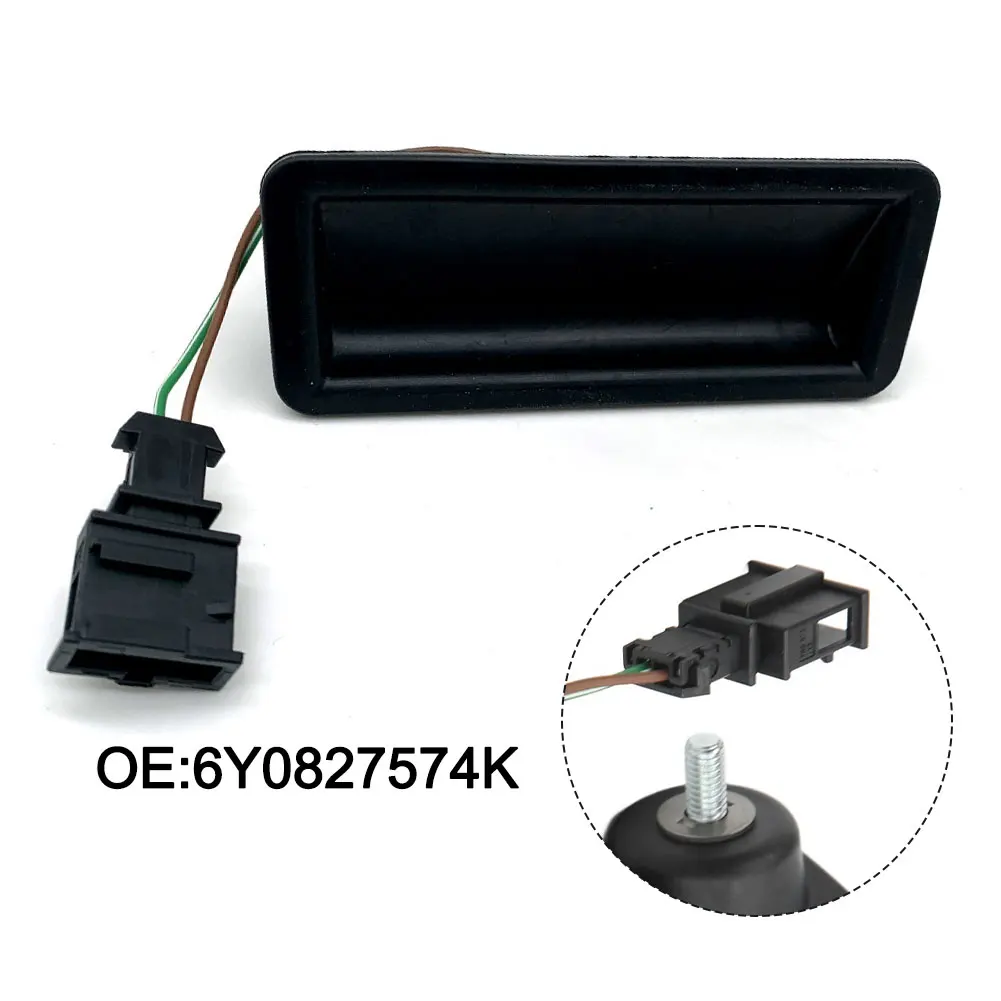 

Rear Trunk Lock Tailgate Boot Handle Switch For Skoda For Fabia 00-08 6Y0827574K Tailgate Boot Handle Opening Switch Interior