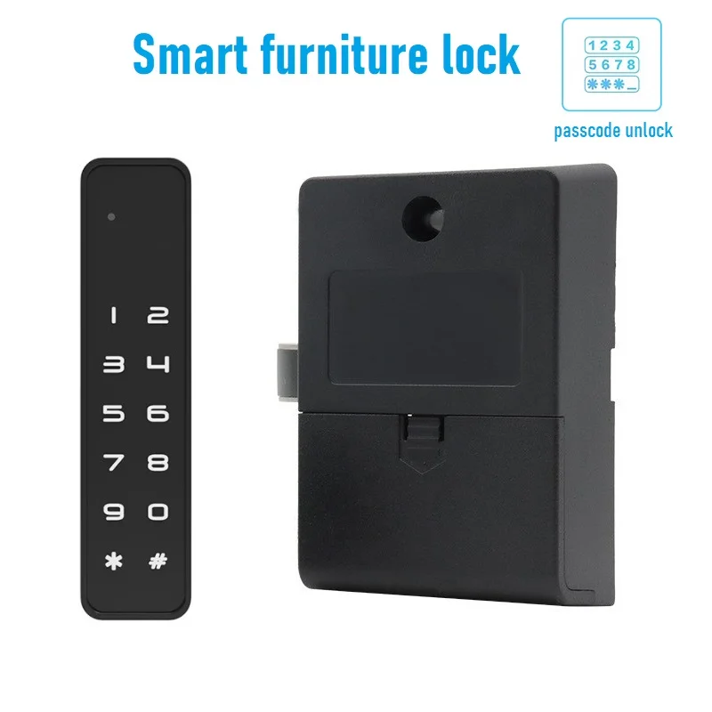 Touch Password Drawer Lock for Office Sauna Gym Lockers Hotel Changing Cabinets Keyless Door Lock Digital Smart Door Locks