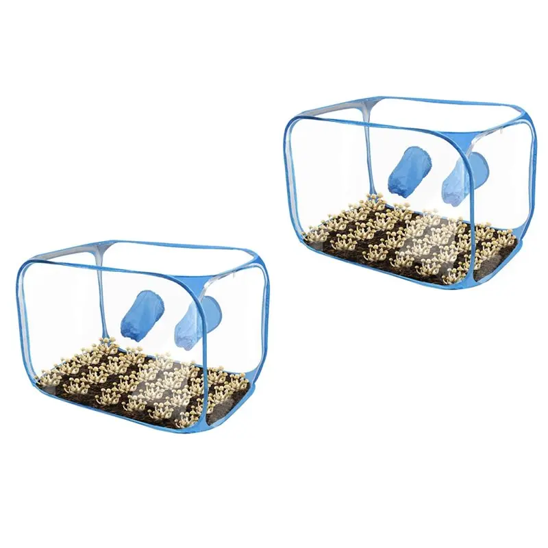 

Портативная пластиковая установка для выращивания грибов AT82-Mycology Fume Hood Air Box, комплект для проращивания, 2 шт.