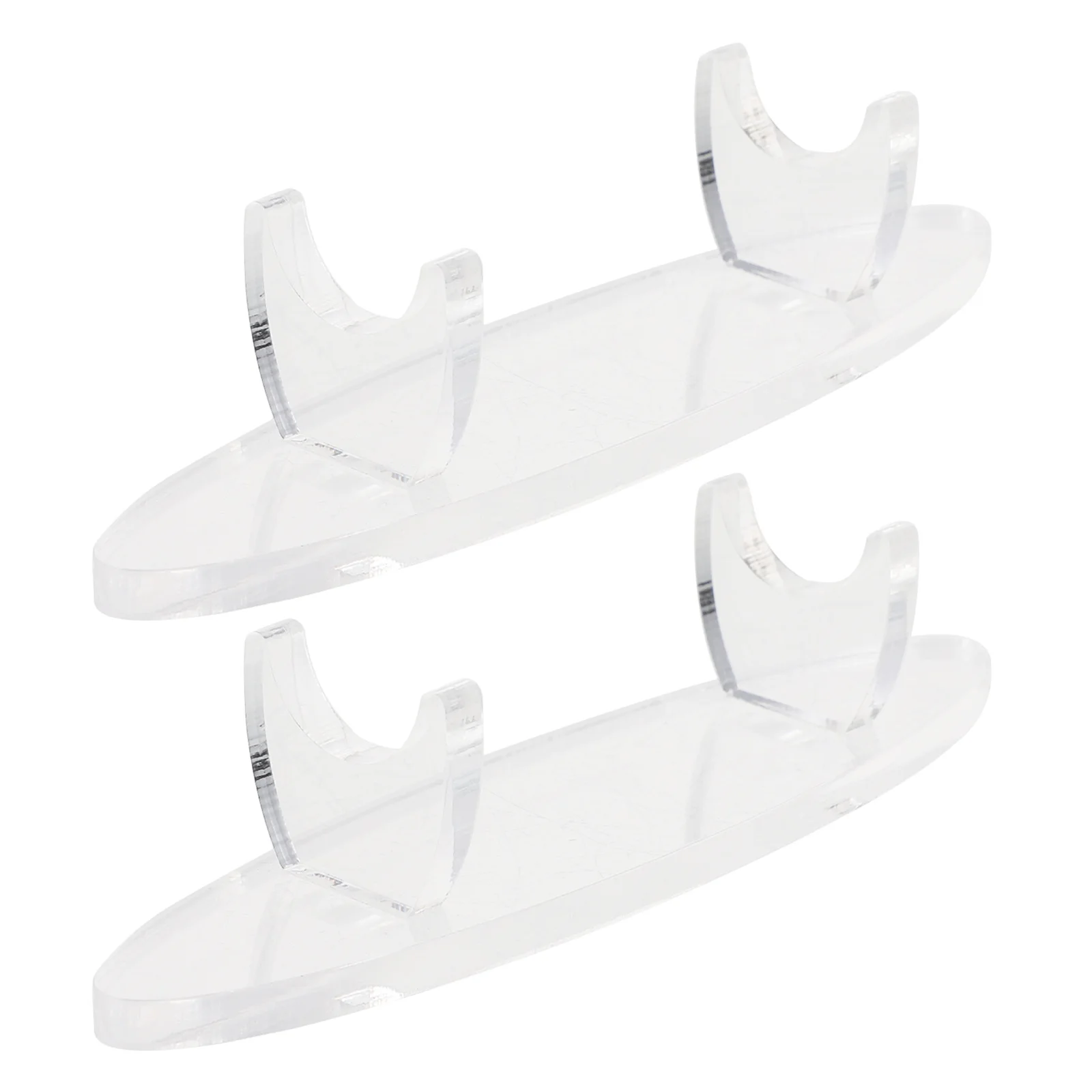 2 قطعة حامل تخزين القلم الاكريليك رف شاشة شفاف لأقلام النافورة جل أقلام عملات معدنية منظم سطح المكتب دراسة المكتب #6