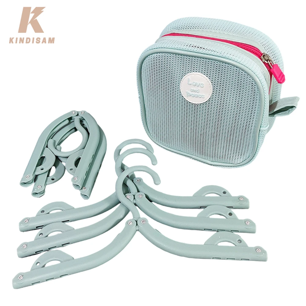 

17PCS Portable Travel Hangers Foldable Clothes Hangers Drying Hanging Rack Cruise Ship Essentials for Traveling Camping Flying