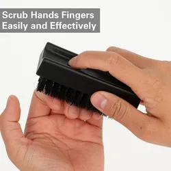 Black Finger Nail Brushes New Multifunctional For Cleaning Hand Fingernail Brush Nano Brush