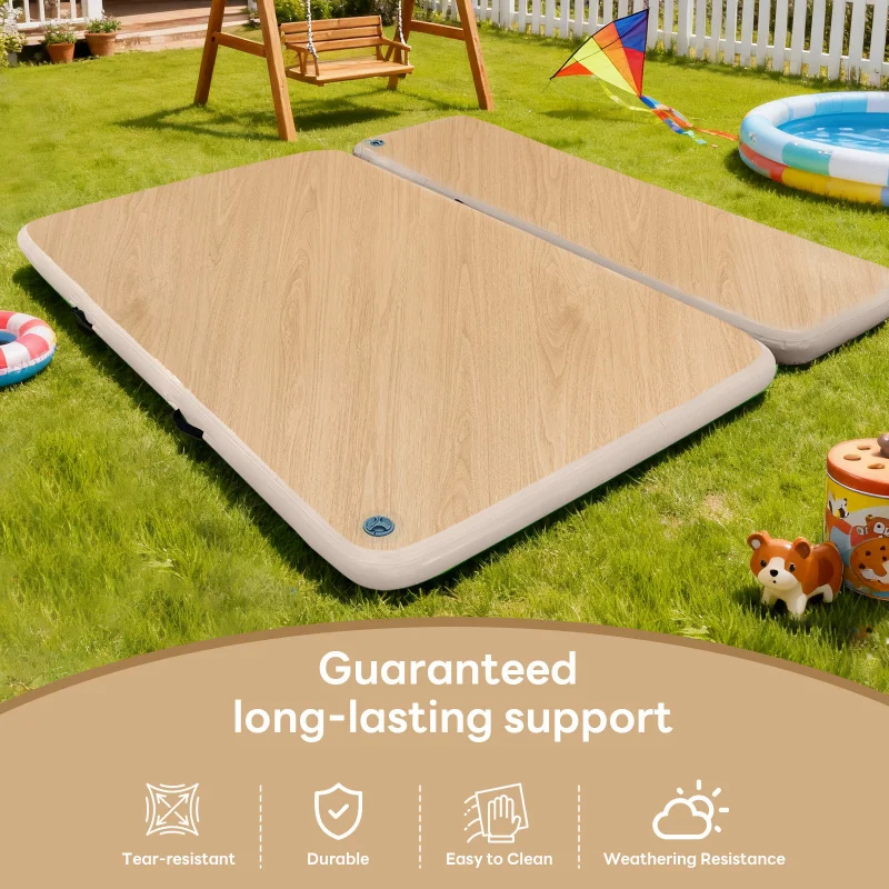 Inflatable Mattress Outdoor Camping New Brushed Floatation Bed Floor-Laying Household Portable Tent Inflatable Mattress