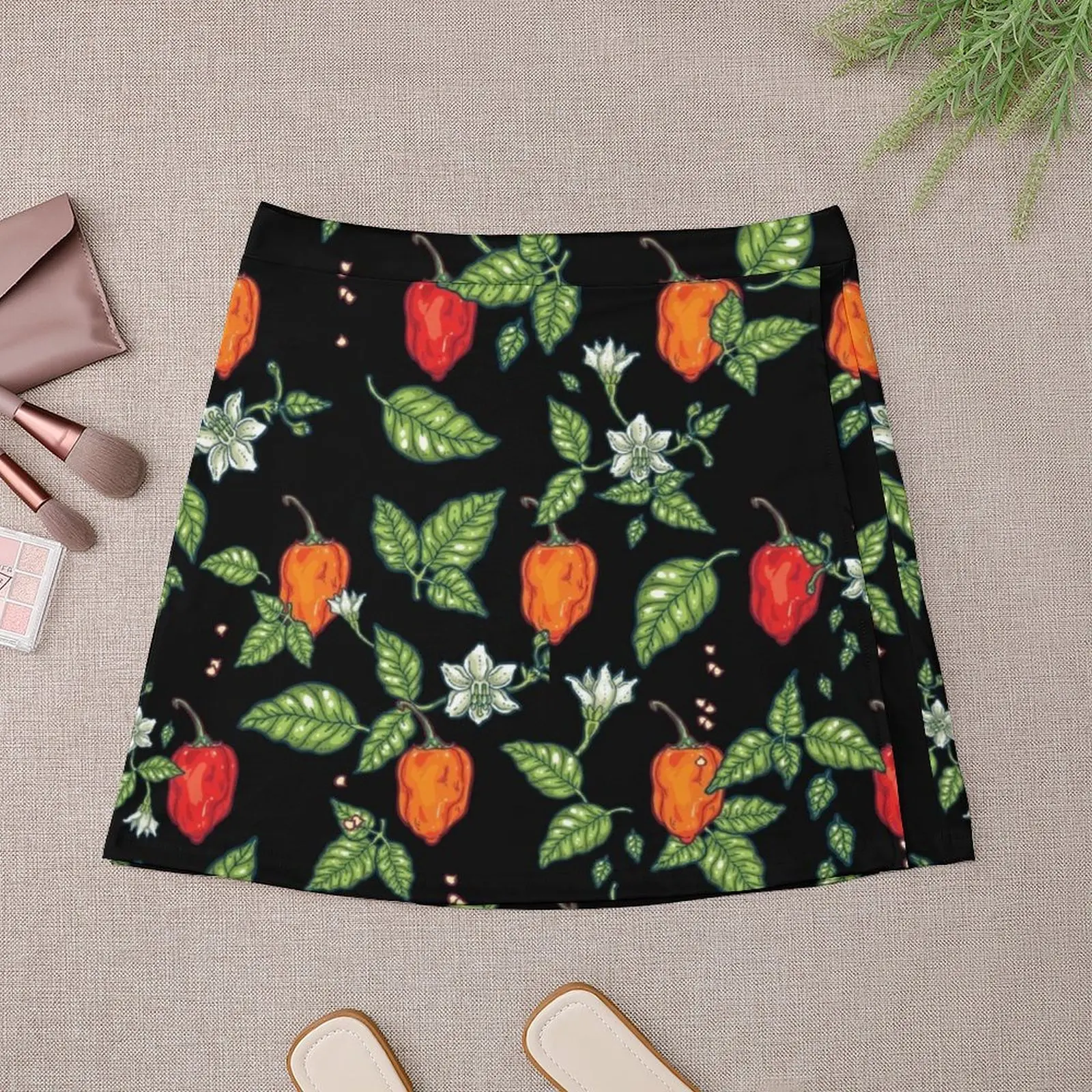 naughty habanero Mini Skirt Woman skirts Skort for women korean style clothes women 2023