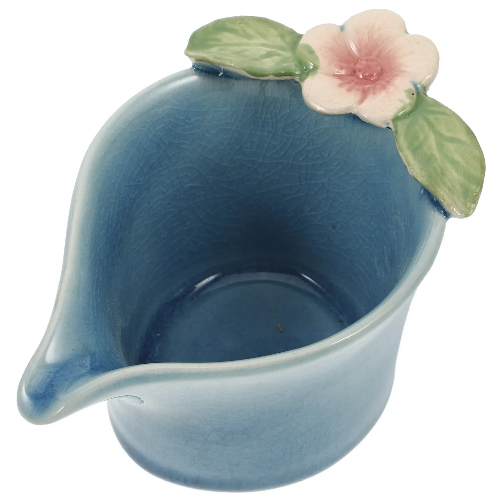 Ceramic Essential Oil Bowl Thai Mixing Dish for Spa Facials Massage Aromatherapy Oil Blending Beauty Treatment Vessel