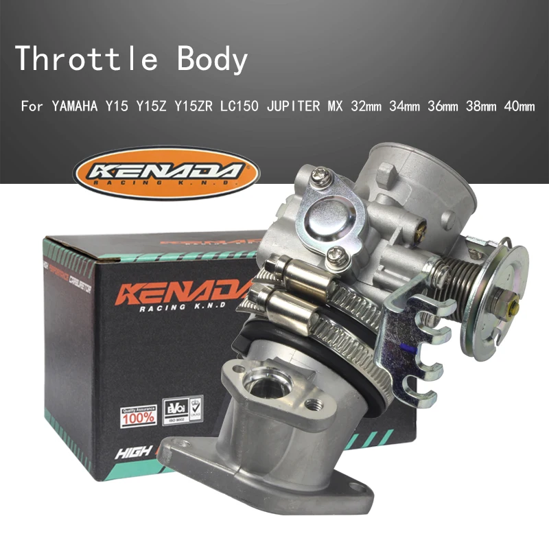 

Motorcycle Racing Throttle Body Assembly For YAMAHA Y15 Y15Z Y15ZR LC150 JUPITER MX 32mm 34mm 36mm 38mm 40mm