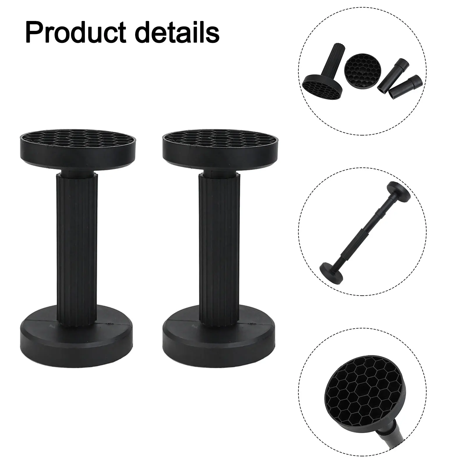 For Bed Support Adjustable Support Rod Home Furniture Support 18-45cm Spike Supports Up To 200kg Telescopic Height Range 18-45cm