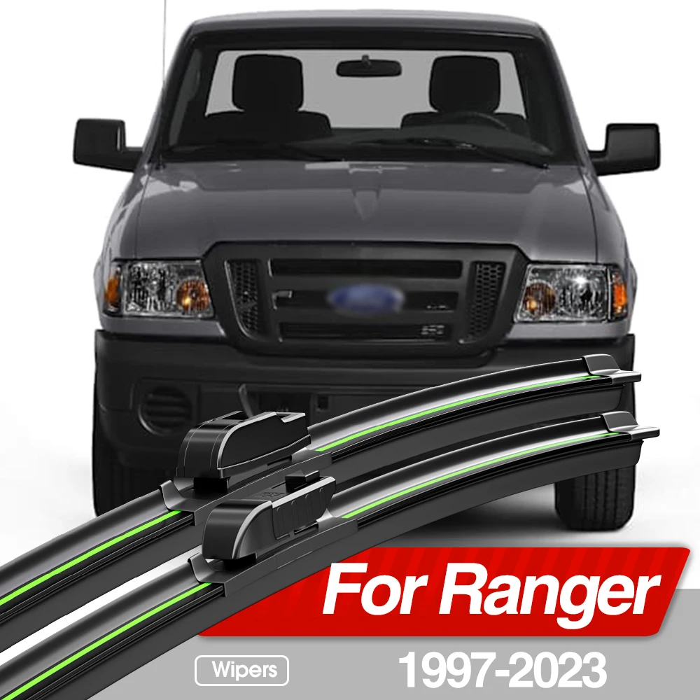 Do Ford Ranger 1997-2023 Pióra wycieraczek przedniej szyby 2szt Akcesoria do szyb przednich 2006 2011 2012 2016 2017 2019 2022