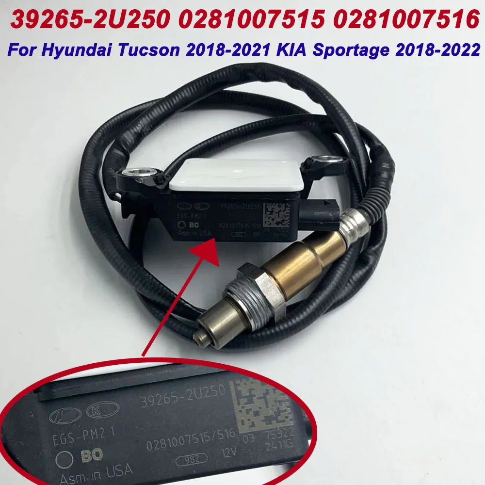 39265-2U250 392652U250 PM Particulate Matter Sensor for Hyundai Tucson, Kia Sportage 2018-2022 0281007515 0281007516 MADE IN USA