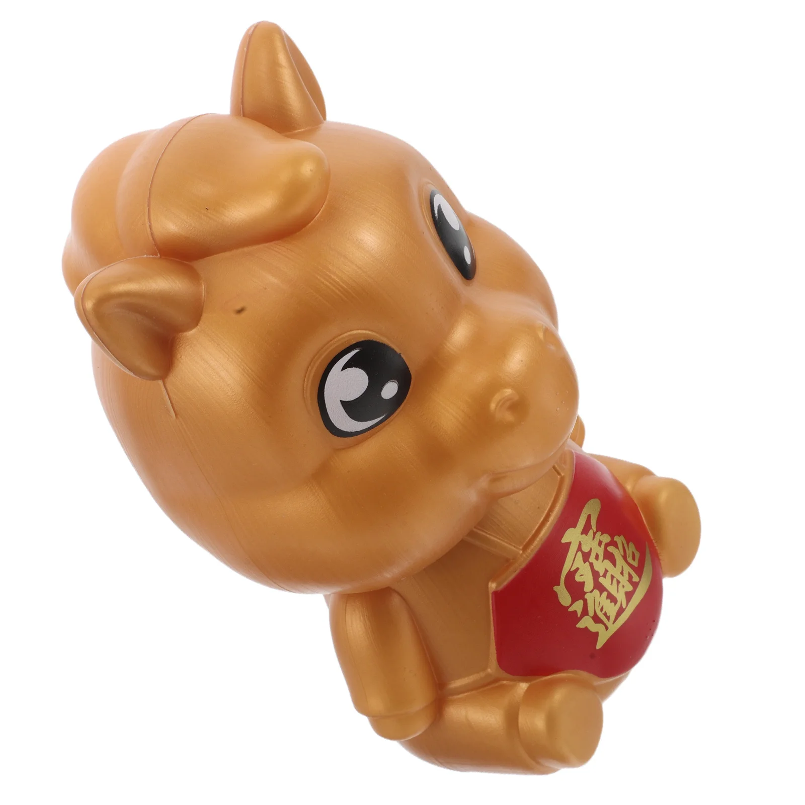 الحصان العام حصالة على شكل حيوان 2026 الصينية زودياك البلاستيك وعاء المال شاتيربروف صندوق التوفير النقدية عملة جرة للمنزل مكتب الربيع #4