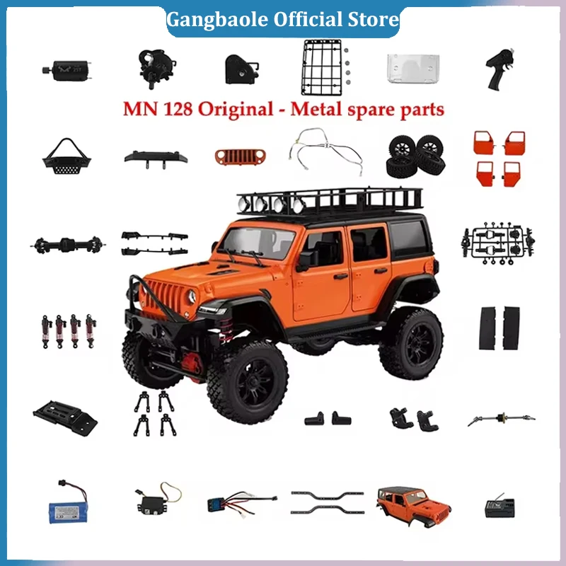 

MN MODEL MN128 RC Remote Control Car Parts Upgrade Wheel Eyebrow Non-destructive Installation OP Parts Rc Crawler Parts