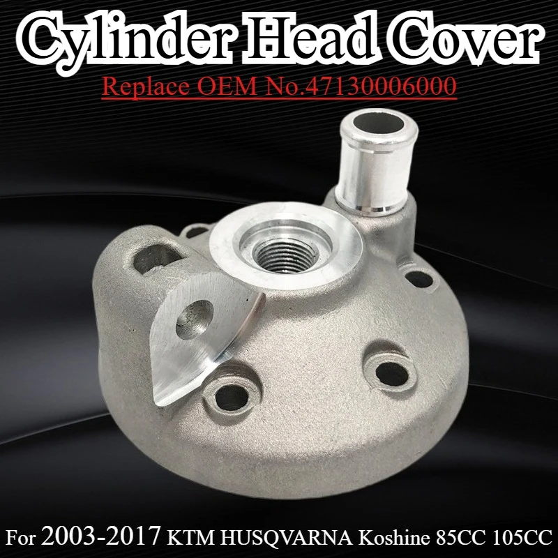 2003-2017 Motorcycle Cylinder Head Cover Aluminum Engine Protector Guards For KTM SX85 SXS85 HUSQVARNA TC85 Koshine XN Motocross