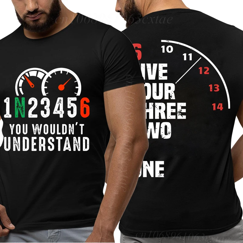 معدات الدرجات النارية التحول ناقل الحركة اليدوي السائقين هدية تي شيرت الرجال تي شيرت الصيف الرجال تي شيرت الملابس موضة الرجال التي شيرت بلايز #1