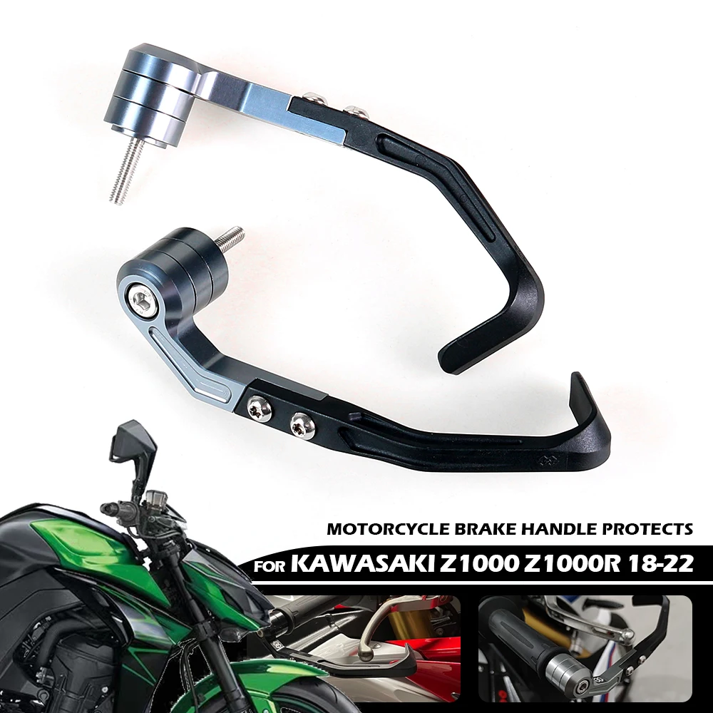 Motorcycle Protection Aluminium Parts Adjustable Pro Hand Guard For KAWASAKI Z1000 Z1000R 2018 2019 2020 2021 2022 2023