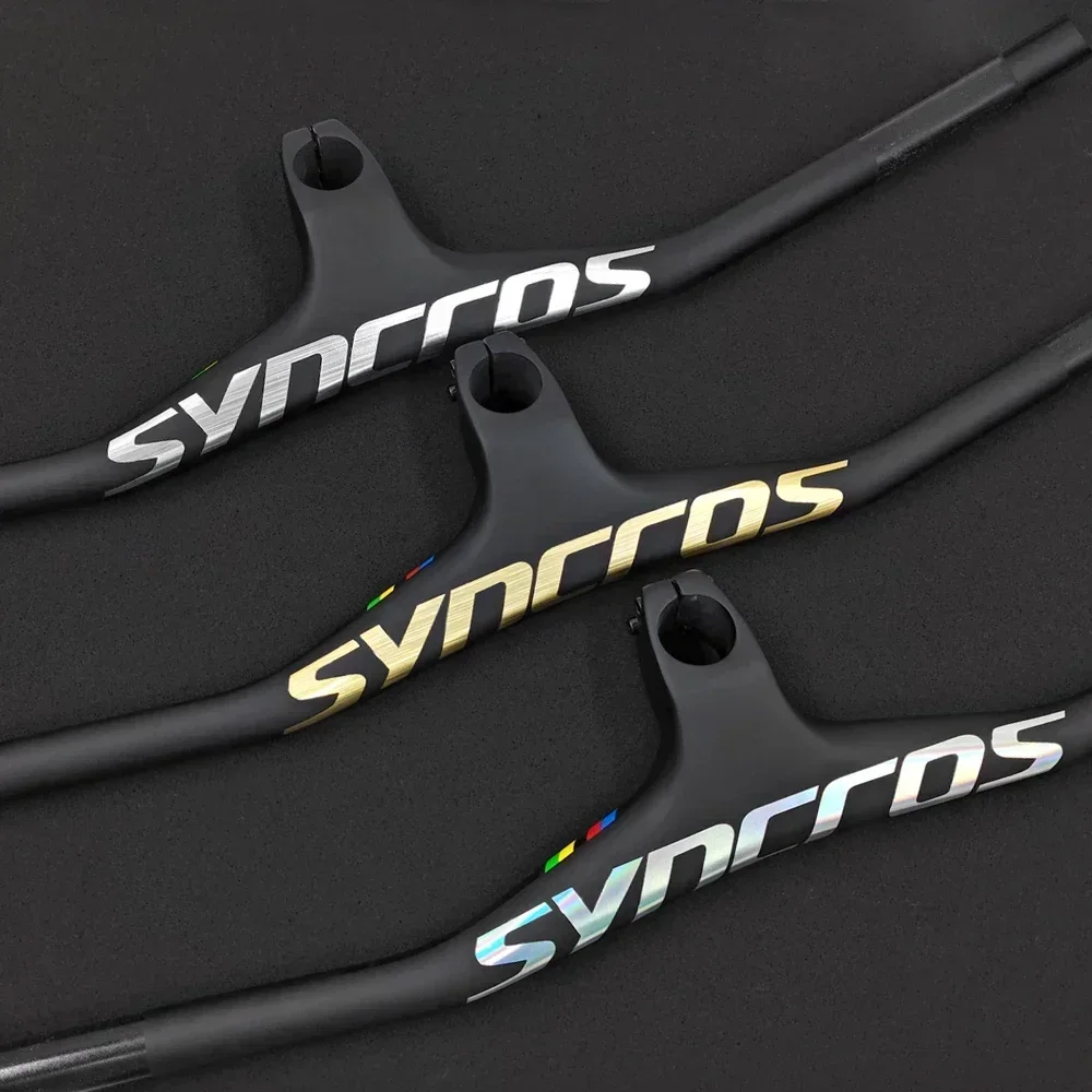 SYNCROS FRASER IC SL Carbon Fiber Integrated Handlebar -17°, 70/80/90mm Length, 28.6mm Clamp