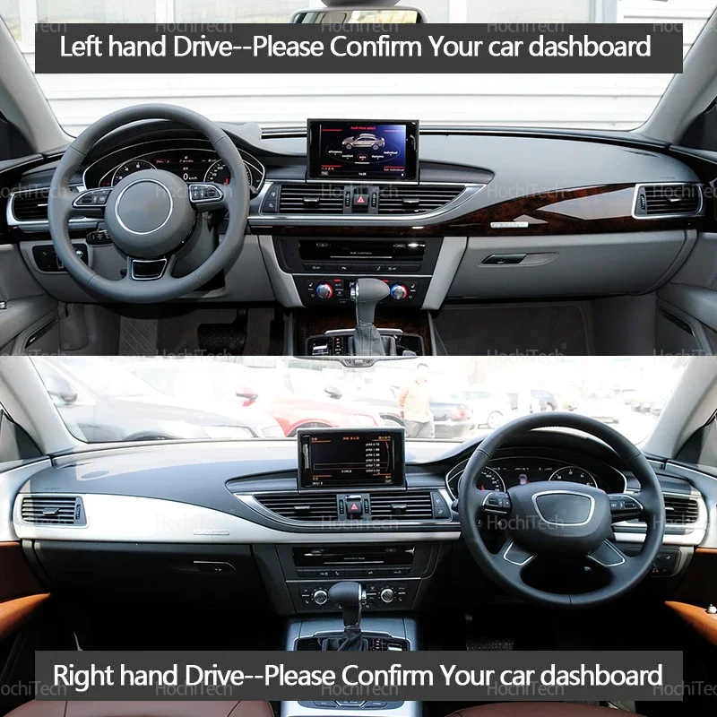 Dashboard Cover Dash Board Mat Carpet Pad for Audi A7 4G8 S-line 2010-2017 2013 2014 2015 2016 Shade Cape Blanket Accessories