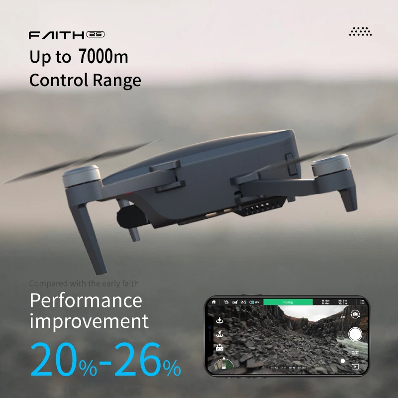 Neue Ankunft CFly Glauben 2S 3-Achsen Gimbal Professionelle Echt 4K HD Kamera GPS 7KM FPV 35 minuten Flug RC Drone Quadcopter SG906 MAX2