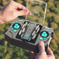 NEW  D17  Mini Drone 4k Professional HD Wide Angle Camera WiFi FPV RC Drone Camera Height Hold Pocket Drone  Helicopter Toy GIFT