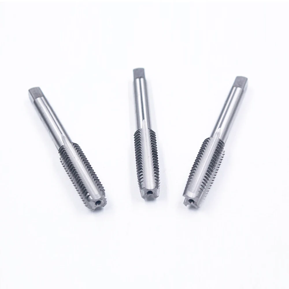 JIS Hand Tap Set HSS Straight Flute Manual Thread Tool M2-M20 Metric Taper Plug Bottom Tap Japanese Standard for Steel Iron
