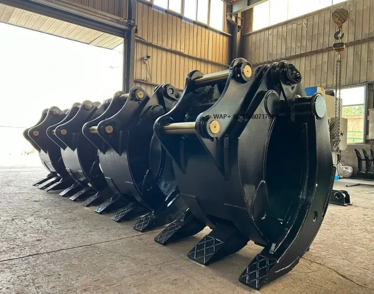 Excavator Construction Attachment Grapple Bucket for Excavator