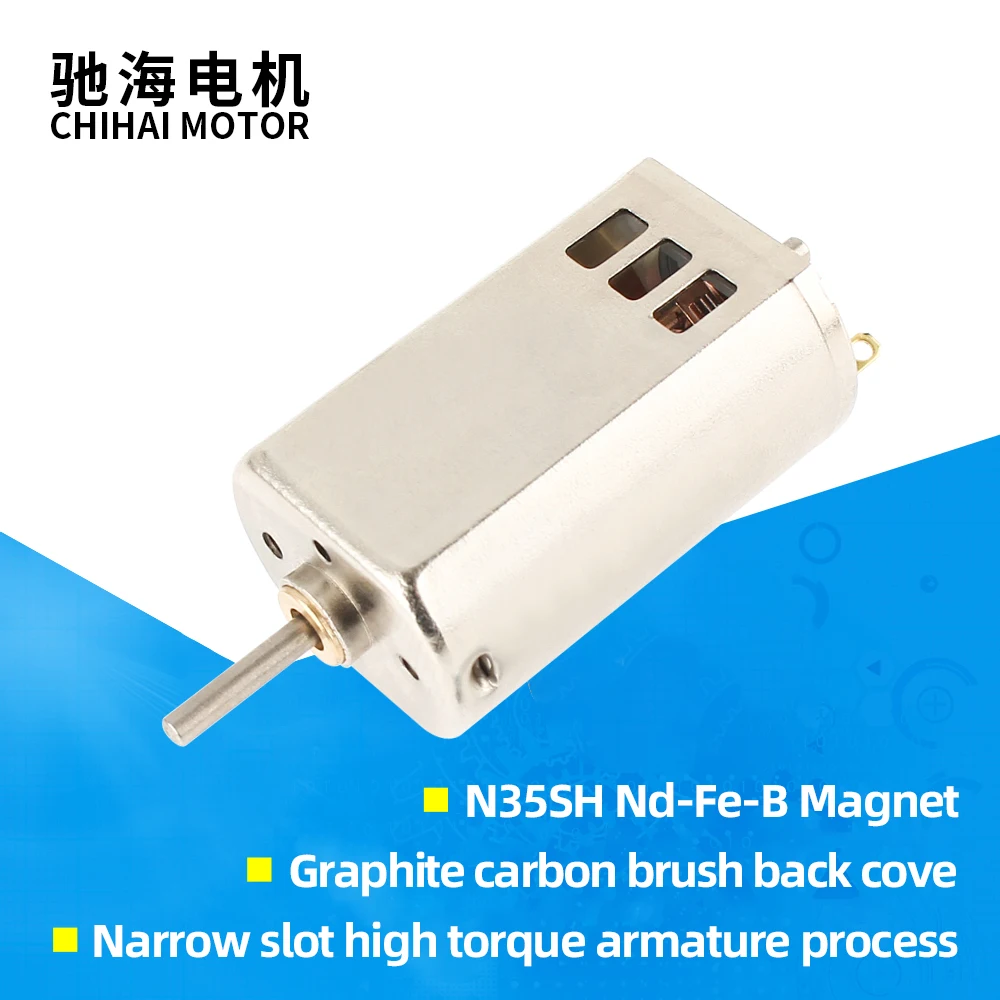 

Micro 180 Carbon brush Electric Motor DC 12V 42000RPM High Speed DC motor Big Cooling Hole Engien For Slot Car