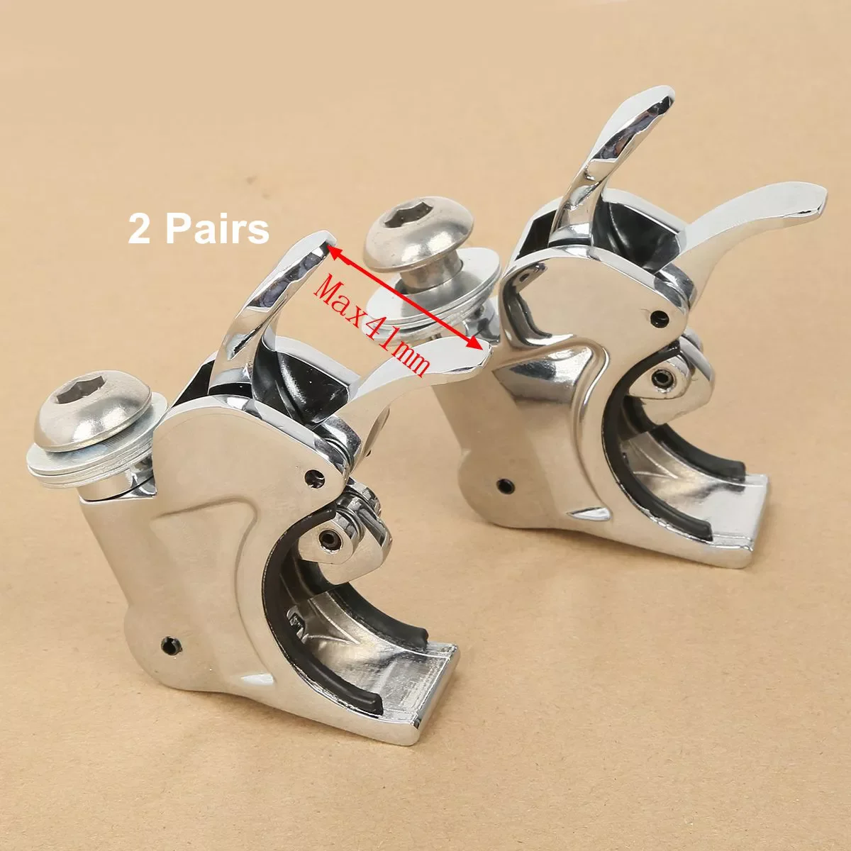 Motorcycle 39mm 49mm Quick Release Windscreen Clamps For Harley Dyna Sportster Street Fat Bob Wide Super Glide Forty Eight FXDB