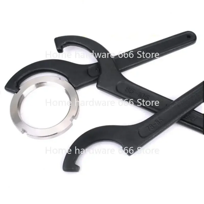 22-36MM  Wrench Tool Adjuster Shock Absorber Preloading Hook C Wrench Tool Universal Manual Tool