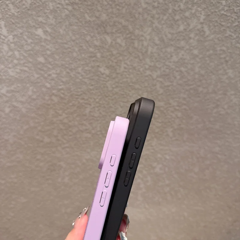 패션 리치 가죽 질감 충격 방지 케이스 (아이폰 17Air 16E 15 14 Plus 13 Mini 12 11 17 Pro Max 범퍼 무광 소프트 커버)