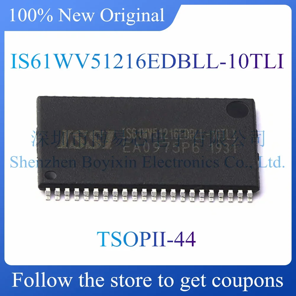 

NEW IS61WV51216EDBLL-10TLI Original Product TSOPII44