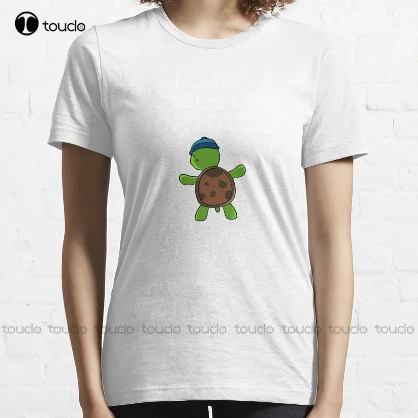 I Just Really Like Tortoises, Funny Sea Turtle Classic T-Shirt Mens White Tee Shirts Funny Art Harajuku Streetwear Cartoon Tee
