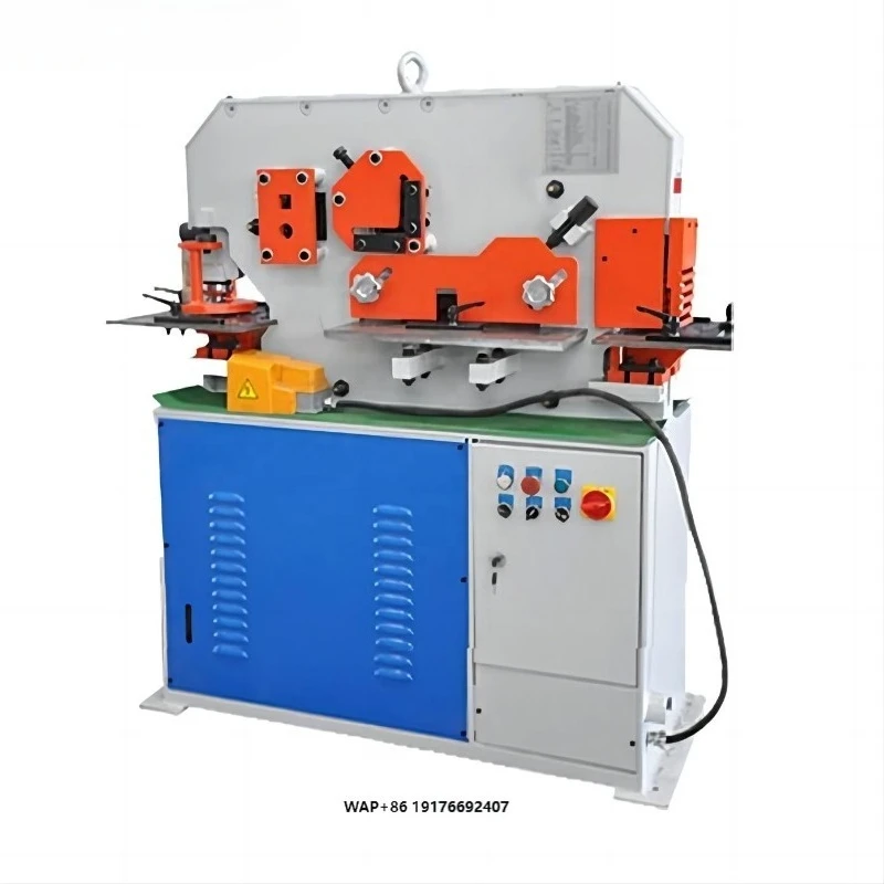 High-end Multi-functional Hydraulic CNC Punching Machines and Shearing Machine Ironworker for Metal Sheet